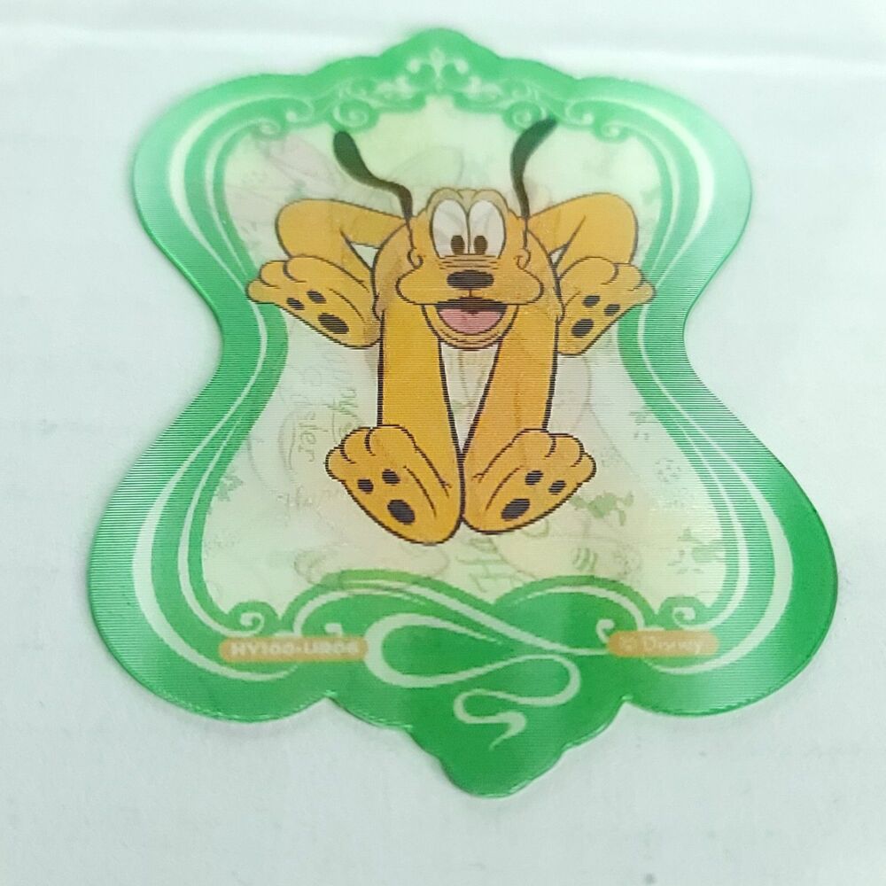 Pluto 2023 Card Fun Disney 100 3D Lenticular Wonderful Good Time HY100 UR06